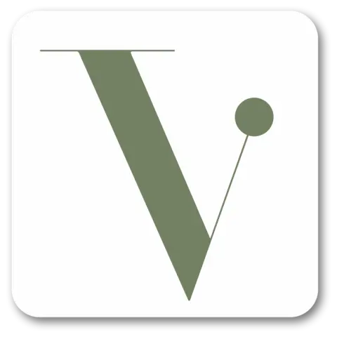 Logo blok wit groen Vief